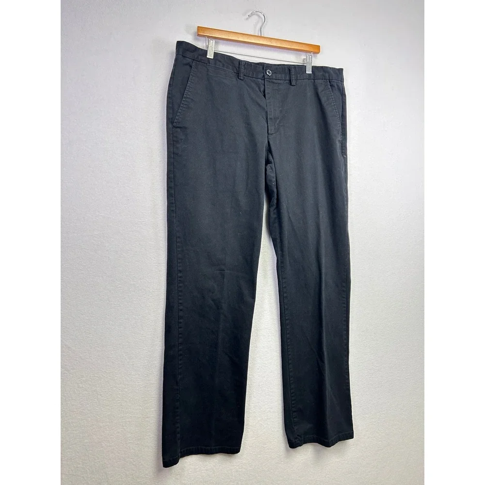 Old Navy Ultimate Straight Black Mens Chinos Pants Size 38‎ x 34